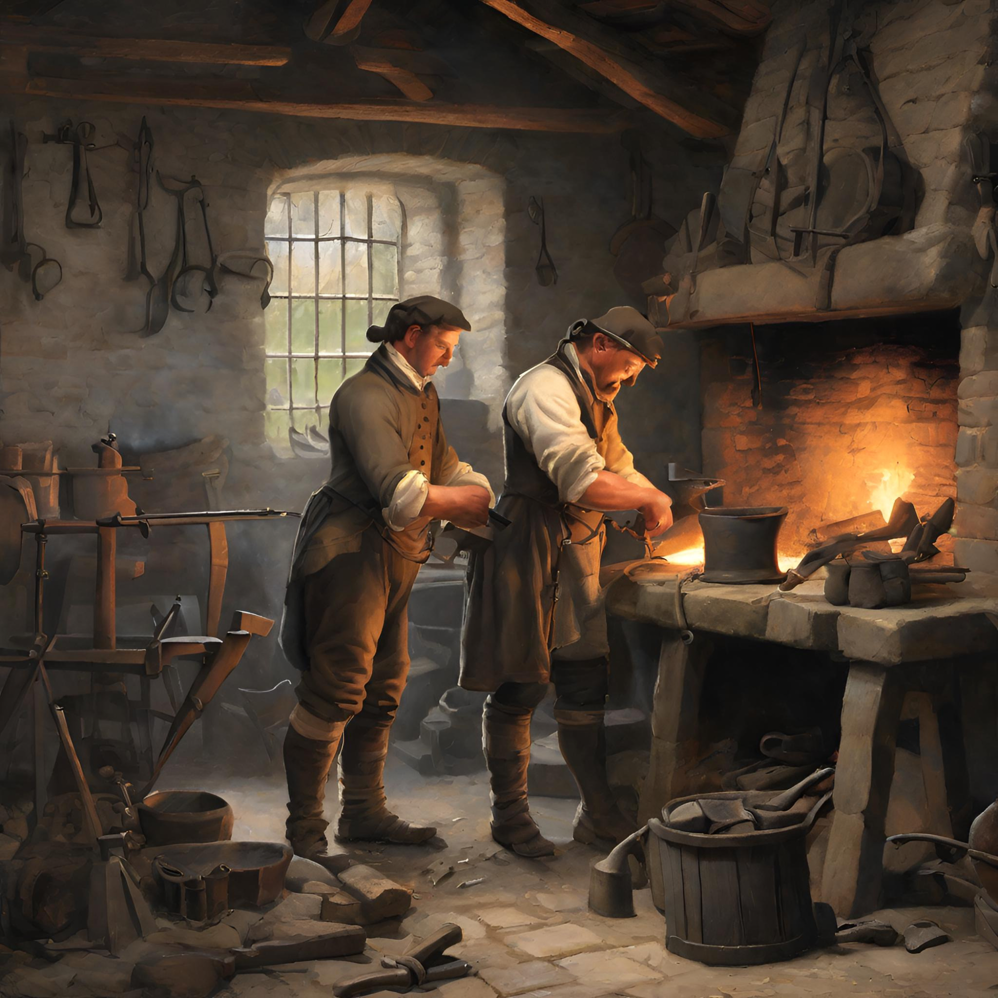 Smeden i den forsvundne landsby